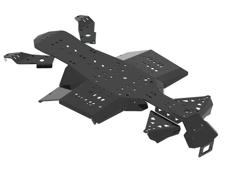 Iron Baltic pohjapanssarisarja CanAm G2 Outlander 450, 500 ja 570 MAX L - Mönkijän muoviset pohjapanssarit - 0216500 - 1