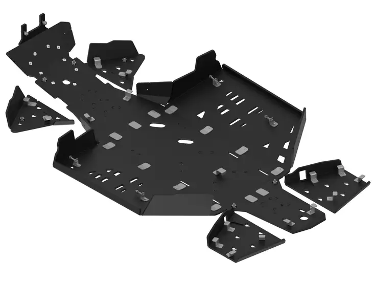 Pohjapanssarisarja CanAm G3 Outlander 500 & 700 MAX (2023+), muovi - Mönkijän muoviset pohjapanssarit - 0233800 - 1