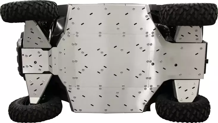 Pohjapanssarisarja CFMOTO U10 PRO (2025+), alumiini - Mönkijän muoviset pohjapanssarit - 0233300 - 1