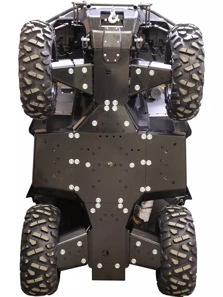 Pohjapanssarisarja Kymco MXU 700 2020+, muovi - Mönkijän muoviset pohjapanssarit - 0227400 - 1