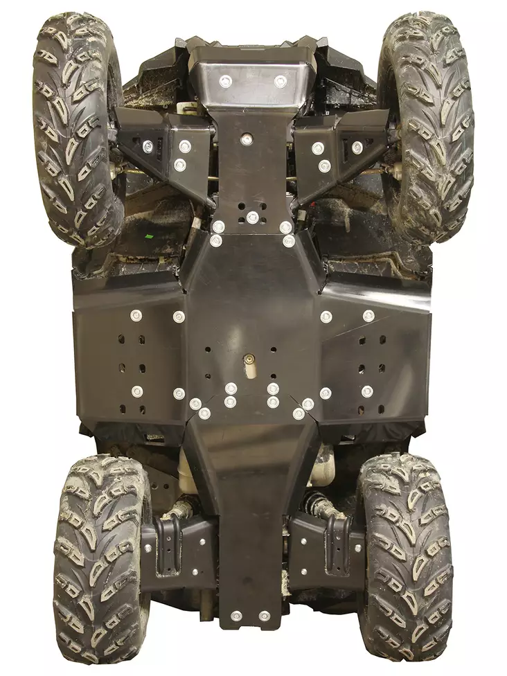 Pohjapanssarisarja Polaris Sportsman 570 SP 2021+, muovi - Mönkijän muoviset pohjapanssarit - 0226800 - 1