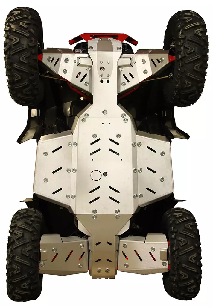 Polaris Scrambler XP 1000 S pohjapanssarisarja, alumiini - Mönkijän alumiiniset pohjapanssarit - 0226400 - 1