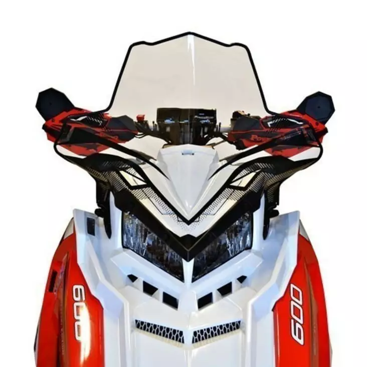 Powermadd Tuulilasi Polaris Axys, Keskik - Moottorikelkan tuulisuojat - 862-11630 - 3