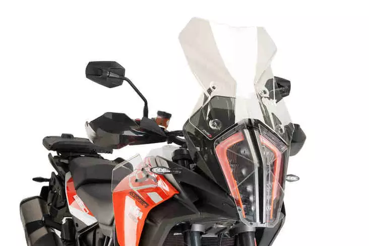 Puig Tuulisuoja Touring KTM Super Adventure RS 17- - Moottoripyörän tuulisuojat - 33-9717-10 - 2