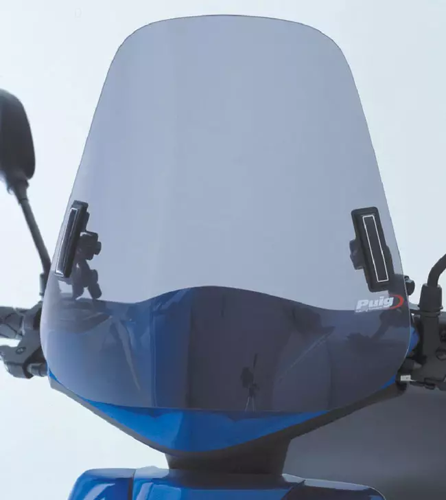 Puig Tuulisuoja Traffic Universal, kirkas - Moottoripyörän tuulisuojat - 33-0400 - 1