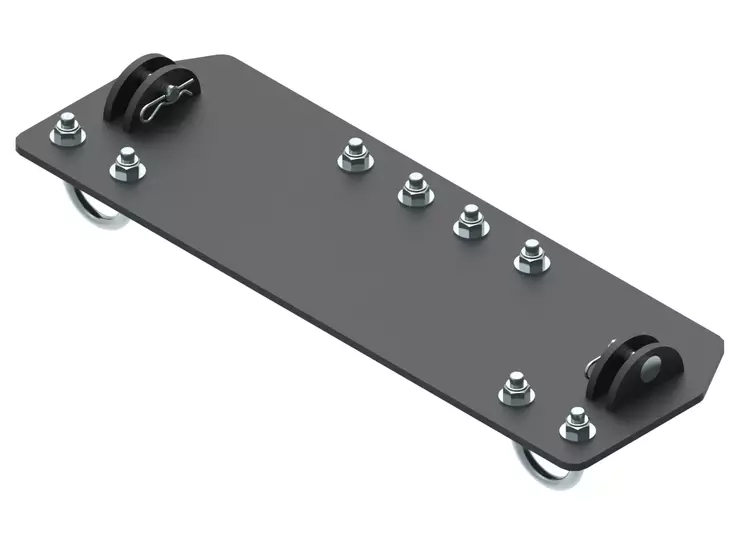 Puskulevyn asennussarja Kymco MXU 700 - Mönkijän puskulevyn kiinnikesarjat - 039400 - 1