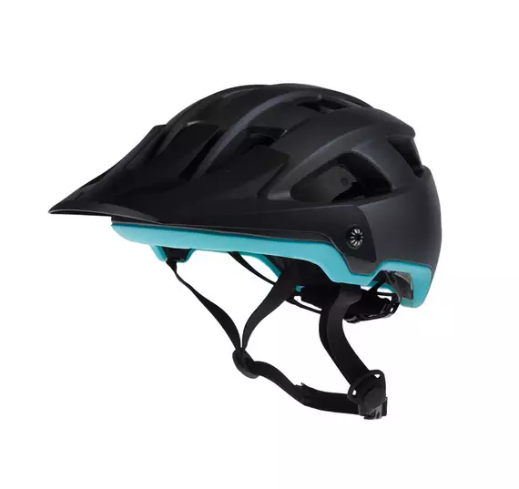 Pyöräilykypärä GTX, Enduro, 55-59cm, mattaharmaa/sin, säätöpannalla - Pyöräilykypärät - 93130 - 1