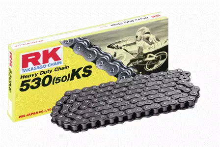 RK 530KS Vahvistettu ketju +CL (Jousil.) - Moottoripyörän ketjut - 282-530100-120 - 1