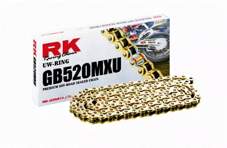 RK GB520MXU UW-rengasketju Offroad +CL (Jousil.) - Crossipyörän ketjut - 282-520231-120 - 1