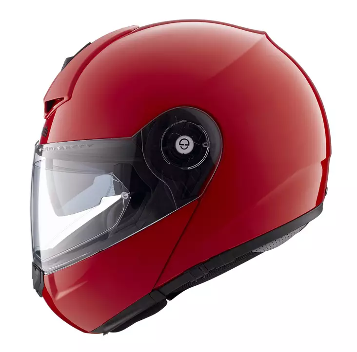 Schuberth C3 Pro avattava mp-kypärä, punainen - Avattavat- ja avokypärät - 51-1654-0 - 1