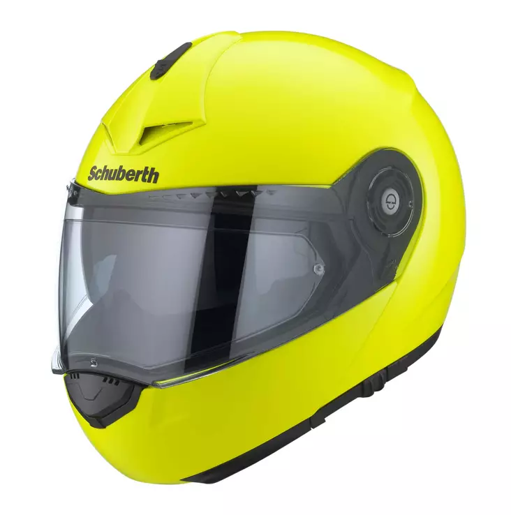 Schuberth kypärä, C3 PRO Flue Yellow - Avattavat- ja avokypärät - 51-1305-0 - 1