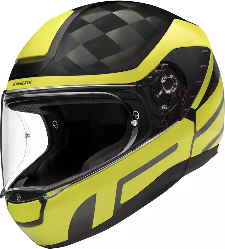 Schuberth R2 CARBON Cubature Keltainen - Umpikypärät - 51-1942-0 - 1
