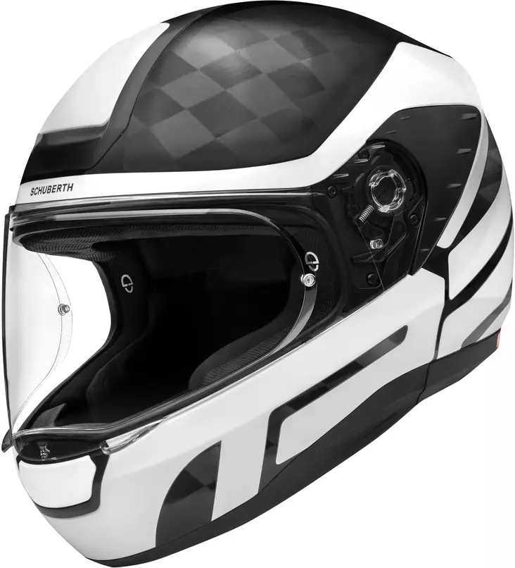 Schuberth R2 CARBON Cubature Valkoinen - Umpikypärät - 51-1940-0 - 1