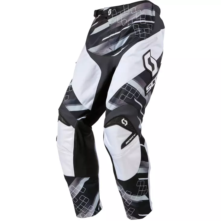 Scott 250 Race housut musta/harmaa - Crossihousut - 621-2225-30 - 1