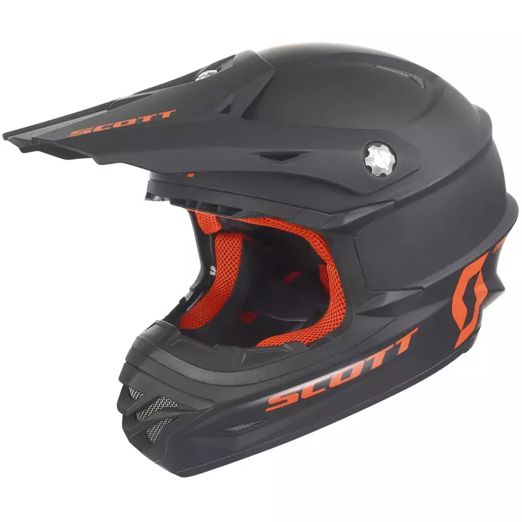 Scott 350 Pro ECE kypärä musta/oranssi - Crossikypärät - 620-6010-0 - 2
