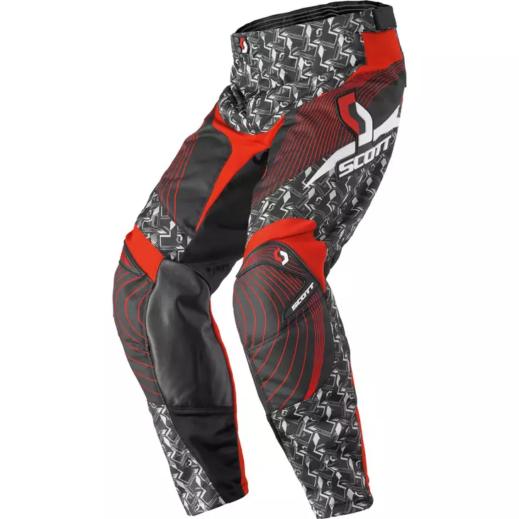 Scott ajohousu 250 Tech black/red - Crossihousut - 621-1232-30 - 1