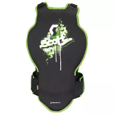 Scott Back Protector Jr Soft-CR II musta XS - Selkäsuojat - 629-2352-0 - 1