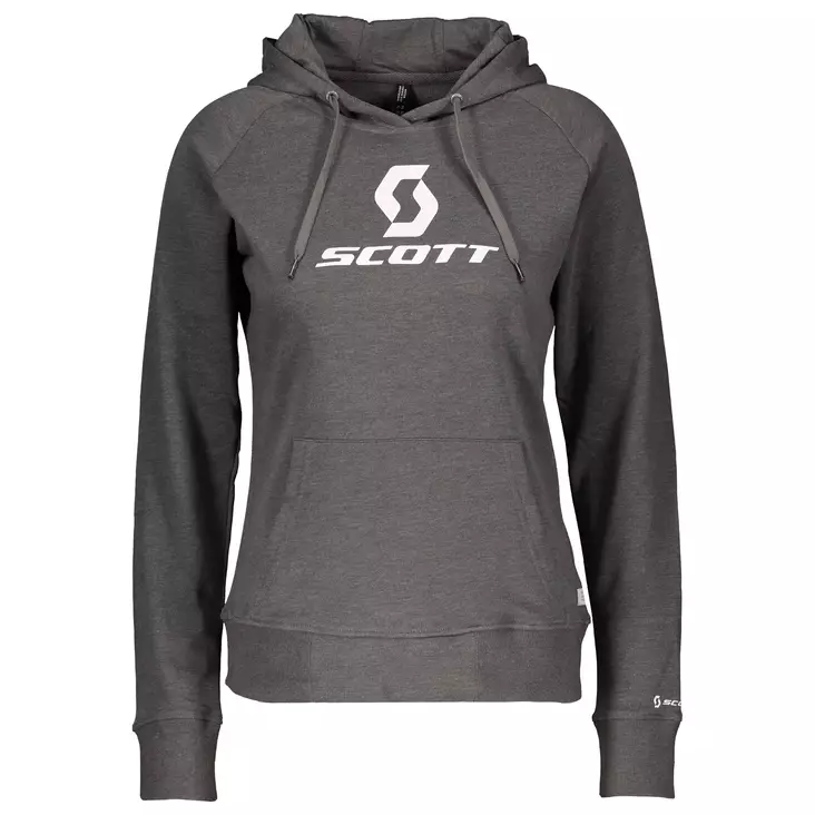 SCOTT Hoody W's 10 Icon harmaa - Paidat ja hupparit - 625-2041-0 - 1