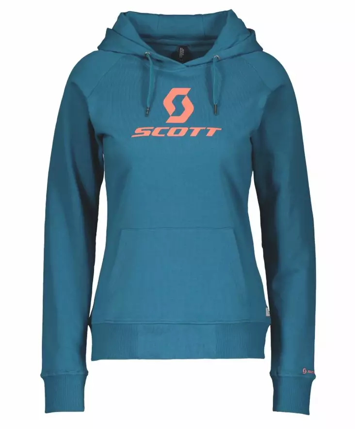 SCOTT Hoody W's 10 Icon sininen - Paidat ja hupparit - 625-2042-0 - 1