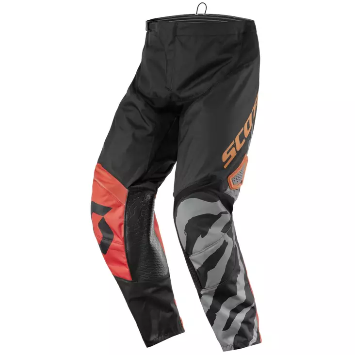 Scott Housut 350 Race musta/oranssi - Crossihousut - 621-7010-30 - 1