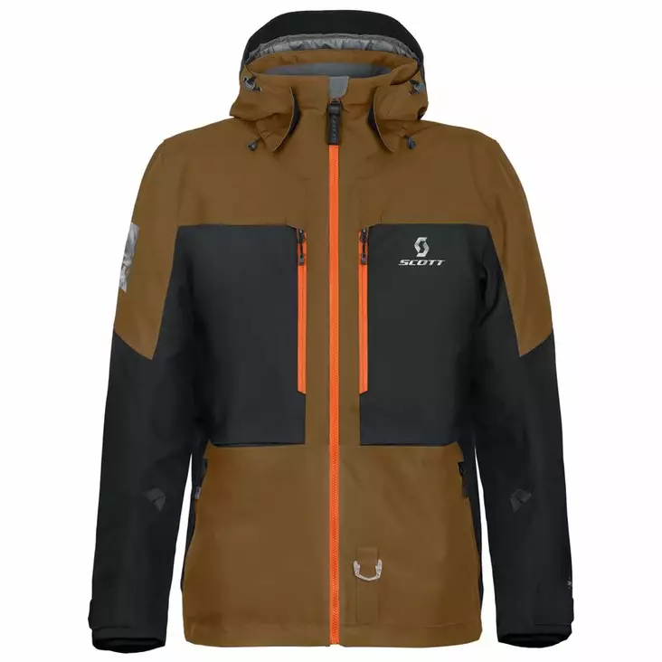 Scott Intake 80 Dryo kelkkatakki, ruskea/musta - Kelkkatakit - 623-2510 - 1