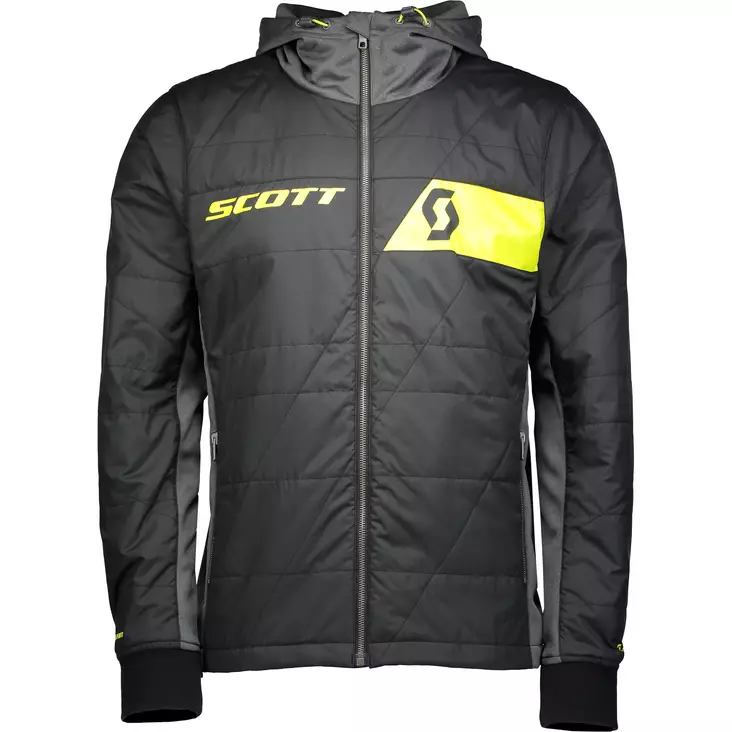 SCOTT Jacket Factory Team Insulation musta/ kelt. - Takit - 625-2043-0 - 1