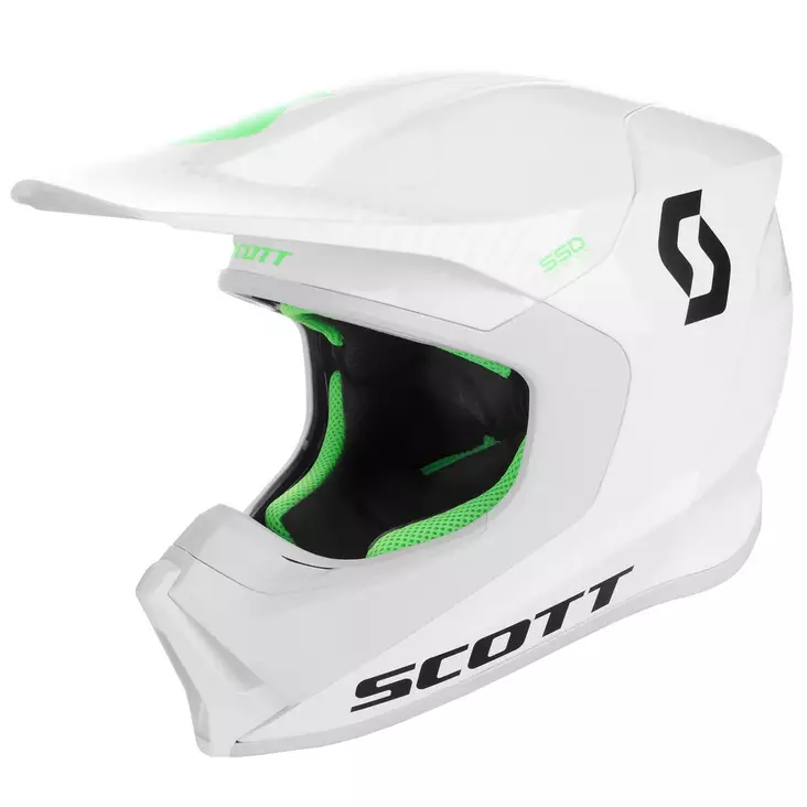 Scott Kypärä 550 Hatch ECE valkoinen - Crossikypärät - 620-8007-0 - 2