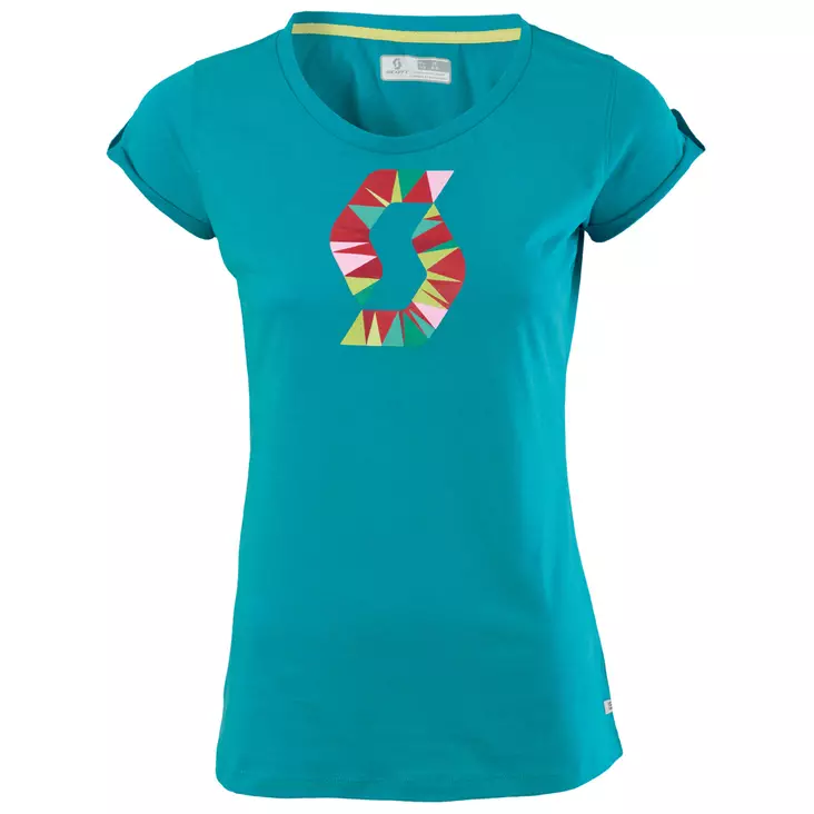 Scott t-shirt 15 Promo S/SL Womens ocean blue - T-paidat - 625-5455-0 - 1