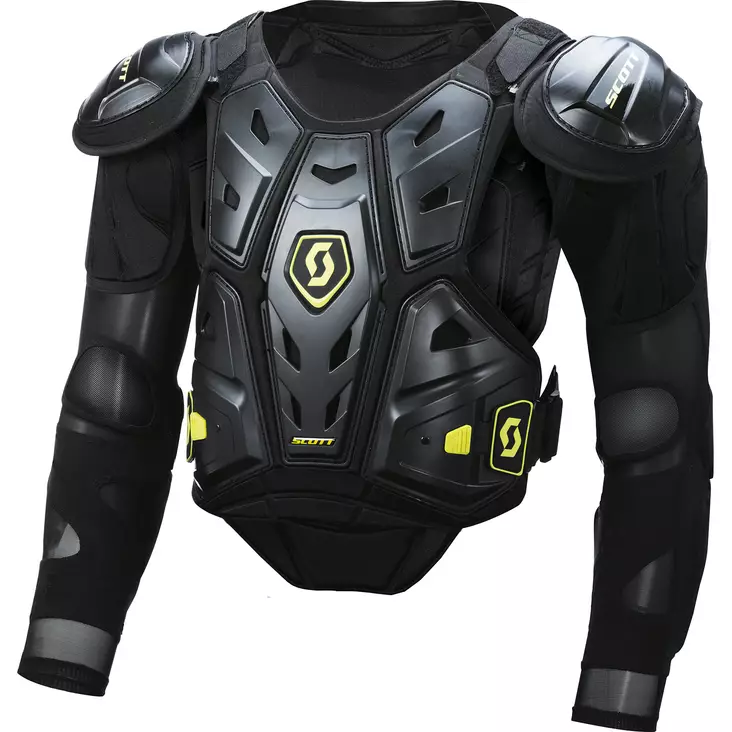 Scott Takki Protector Jr Commander 2 musta/vihreä - Suojapaidat - 629-7001-0 - 1