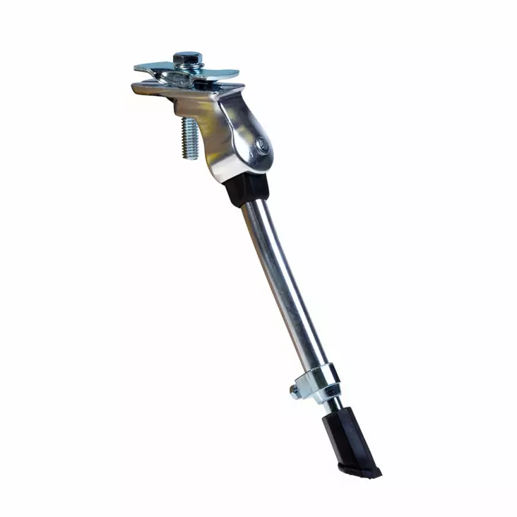 Seisontatuki Cavo JR 16-24", keskelle, säädettävä, kirkas - Polkupyörän seisontatuet ja osat - 47-500 - 1