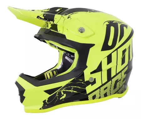 SHOT Kypärä Furious Venom neon kelt. - Crossikypärät - 610-8011-0 - 2