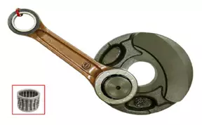 Sno-X kampiakselin puolisko sis. kiertokanki Polaris MAG - Moottorikelkan kampiakselin puoliskot - 89-09350 - 1