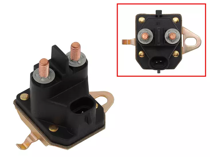 Sno-X Startti solenoidi , Arctic Cat/Yamaha - Moottorikelkan startit - 81-01460 - 1