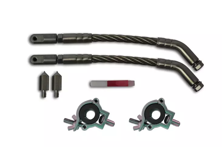 SPI A-Tukivarren jääraaputin yhdistelmäpakkaus 16" - Moottorikelkan liukukiskon jäähdyttäjät - 822-185-110 - 1