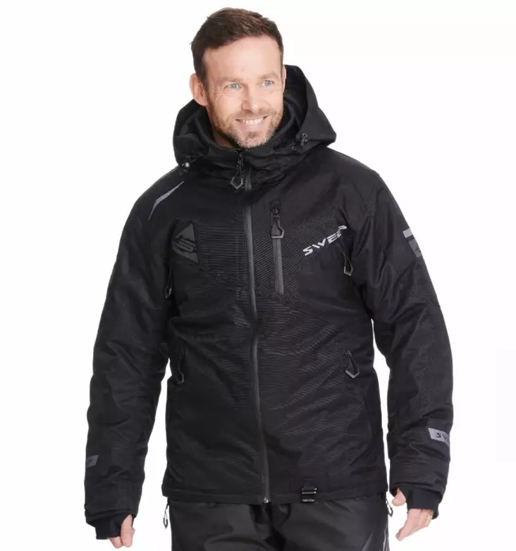 Sweep Pulse kelkkatakki, musta - Kelkkatakit - 537-2209-0 - 1