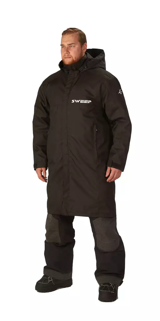 Sweep Warm-up 3.0 kelkkatakki, musta/valkoinen - Kelkkatakit - TJWU3-220 - 2