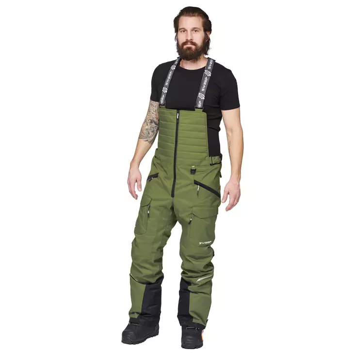 Sweep Yeti kelkkahousut, vihreä - Kelkkahousut - 537-2051-0 - 1