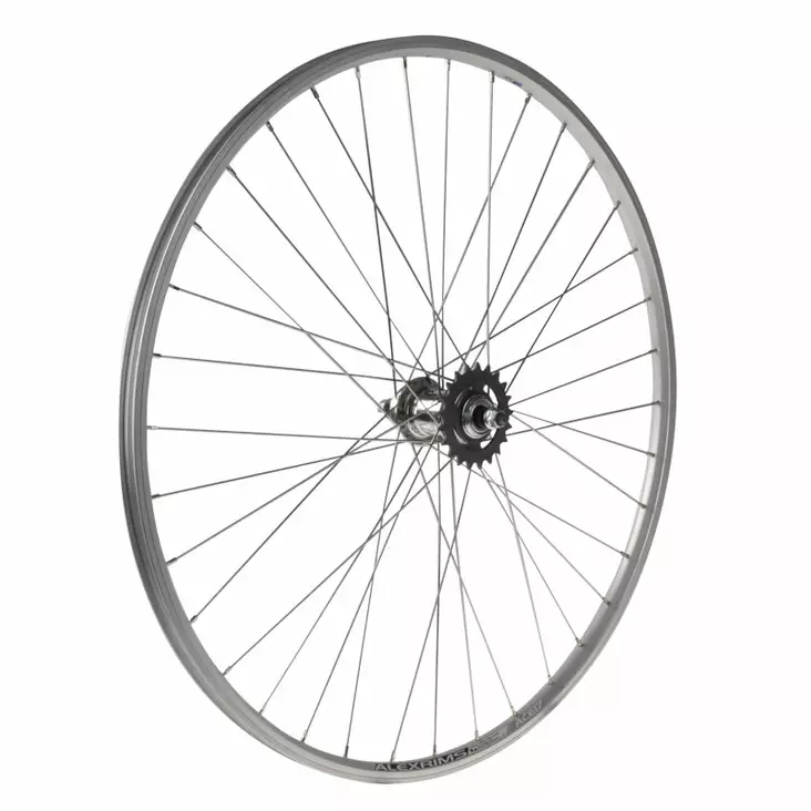 Takapyörä 28" 18-622 Velosteel 1v, Alex Ace 17, jalkajarrulla, 2-pohja, alumiini - Vanteet taakse 1v - 59050 - 2