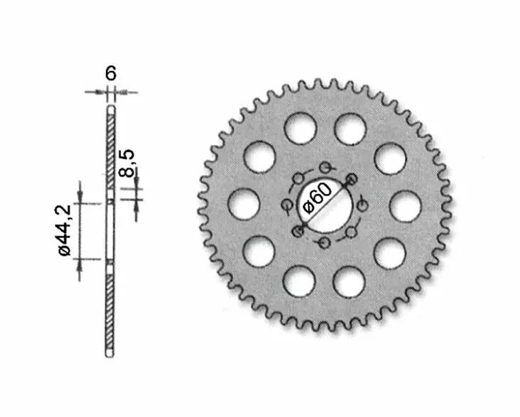 Takaratas FORTE: 46z MBK X-Limit,Yamaha DT50 - Mopon takarattaat - 73820 - 1