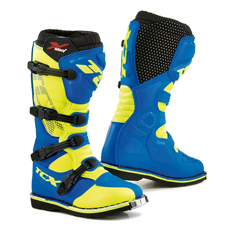 TCX X-Blast Saapas Royf Royal Blue/Yellow Fluo - Crossikengät - 65-2025-40 - 1