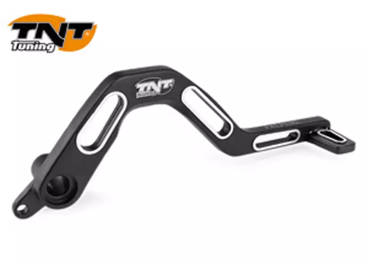 TNT Jarrupoljin, Musta, Aprilia RX,SX 06- / Derbi Senda 00- / Gilera RCR,SMT 03- - Mopon polkimet - 306-4906-0 - 1