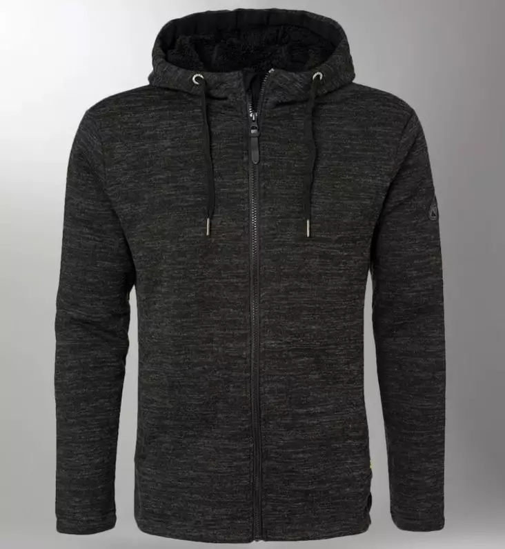TOBE Aura Fleece Takki, musta - Paidat ja hupparit - 632-3117-001-0 - 1