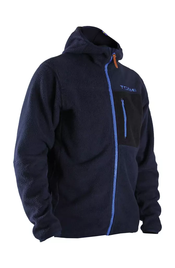 Tobe Aura Hupullinen miesten Fleece, Sininen - Paidat ja hupparit - 632-3217-002-0 - 1