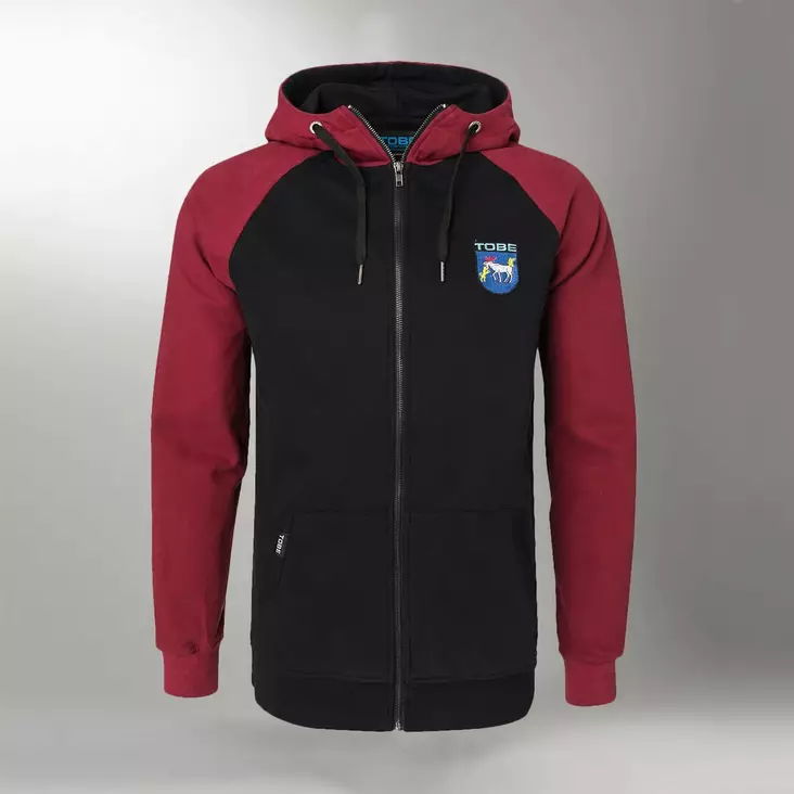 TOBE Hio Zip-Huppari, Punainen - Paidat ja hupparit - 632-3318-003-0 - 1