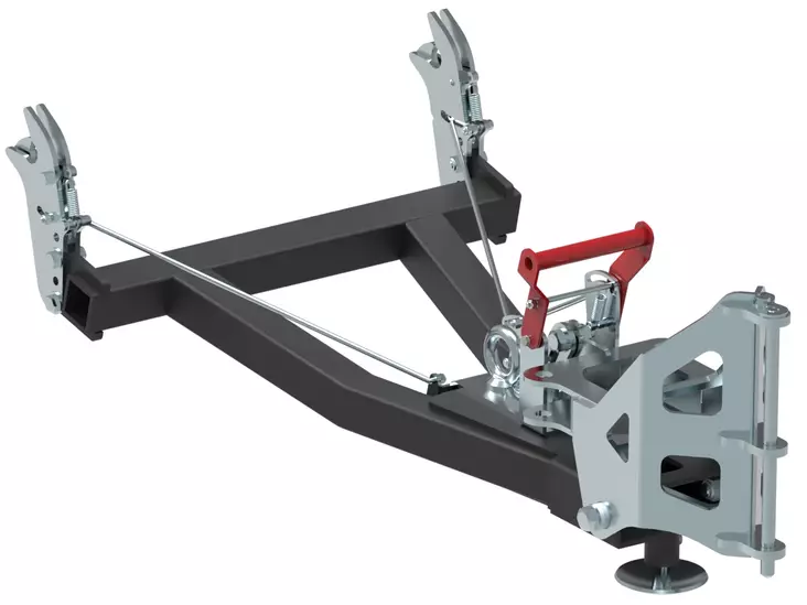 Työvälineruko, etukiinnitys (kapea), nivelauarlle G2 1500 - Mönkijän puskulevyt - 343600 - 1