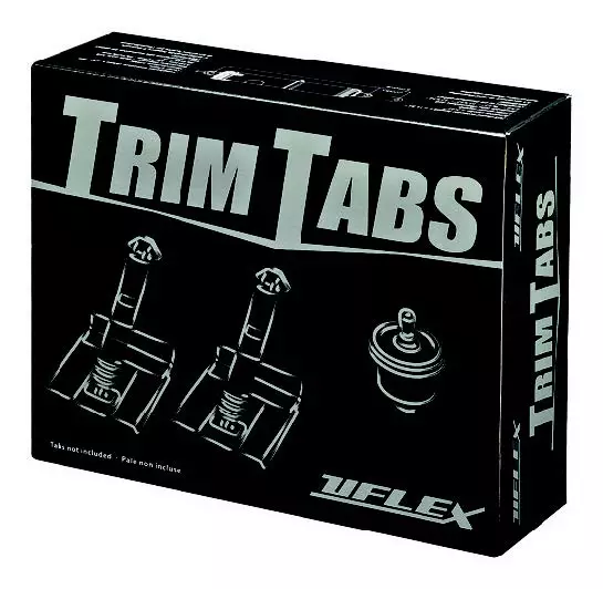 Uflex Trimmitasosarja MTT 12-CH, Musta (Pitkä malli 309mm) - Veneen trimmisarjat - 114-2-42550 - 1