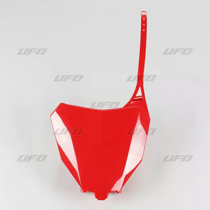 UFO Etunumerokilpi CRF250R/RX 18- / CRF450R/RX 2017- Punainen 070 - Crossipyörän lokasuojat - 650-4686-070 - 1