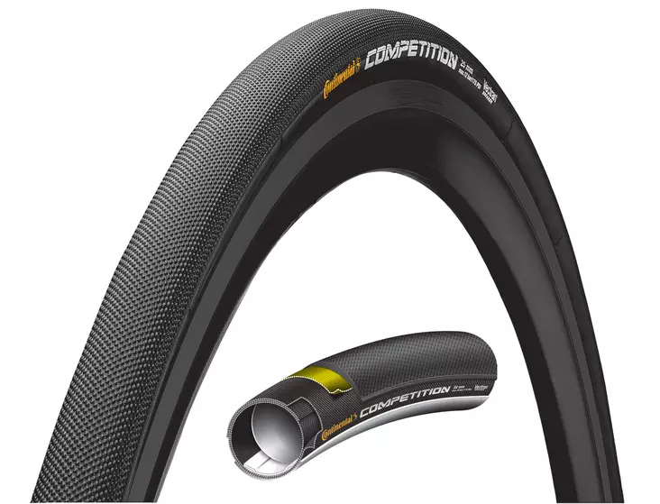 Ulkorengas 28" Continental Competition TT, 25mm, musta - Polkupyörän ulkorenkaat - 0196270 - 1