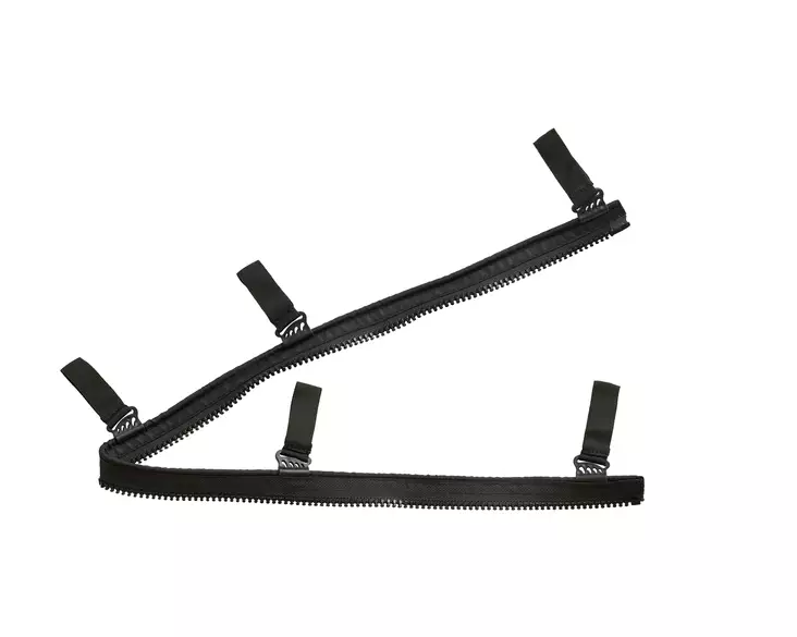 Vetoketju Halvarssons Waist zip V2, musta - Alusasut ja kerrastot - 710-22131100-D70 - 1