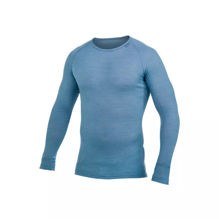 Woolpower Crewneck Lite aluspaita, Nordic Blue - Alusasut ja kerrastot - 582-71118320-0 - 1